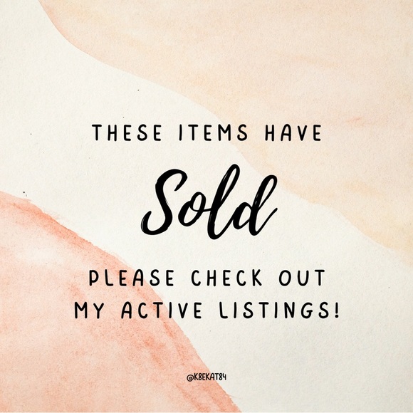 Sold items - Picture 1 of 1